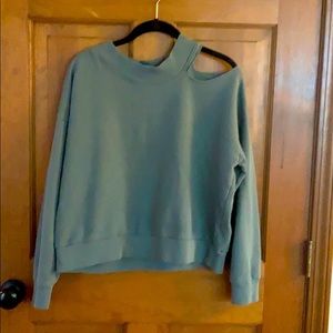 Aerie Cold Shoulder sweatshirt size L